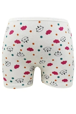Desenli Kız Çocuk Boxer 12'li Dondeza 403 - Alternatif Görünüm