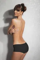 Doreanse Modal Bayan Şort 8136 Siyah görsel 9