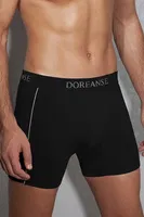 Doreanse Modal Erkek Boxer 1780 Siyah detay görünüm