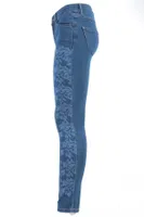 Likralı Pantolon Tayt DoReMi 230-00K115 Indigo görsel 4