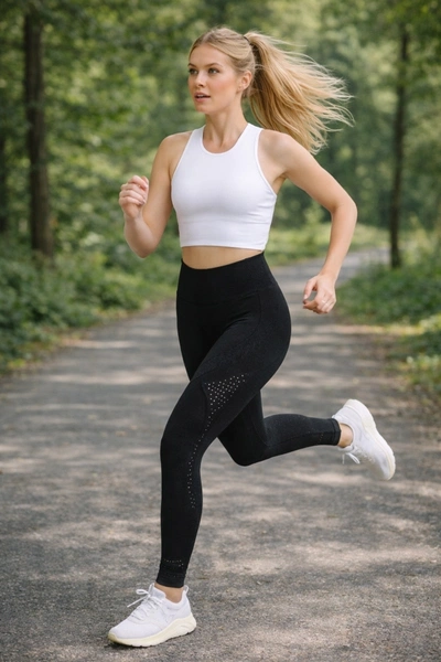 Yüksek Bel Toparlayıcı Spor Tayt DoReMi 002-000012