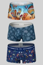 Erkek 3 lü Boxer Doreanse 1747