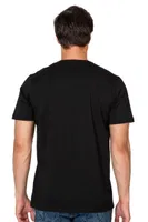 Erkek %95 Pamuklu Likralı Esnek Rahat Kapalı Yaka Kısa Kollu T-Shirt Atlet Fanila Özkan 10265 Siyah görsel 13
