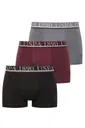 Erkek Antrasit - Mürdüm - Siyah 3 lü Boxer Us. POLO Assn. 80547