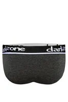 Erkek Antrasit Önü Açık Slip Külot Darkzone DZ-1102-07-S Görsel görsel 7