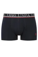 Erkek Antrasit - Siyah - Lacivert 3 lü Boxer Us. POLO Assn. 80547 Görsel görsel 4