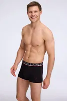 Erkek Antrasit - Siyah - Lacivert 3 lü Boxer Us. POLO Assn. 80547 Görsel görsel 6
