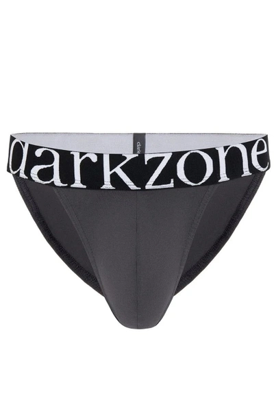 Erkek Antrasit Yanları Açık Geniş Lastikli Slip Külot Darkzone DZ-1101-07-S