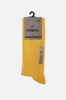 Erkek Bambu Tekli Soket Çorap Mısırlı ESKT000034 Sarı görsel 8