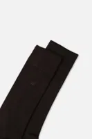 Erkek Bambu Tekli Soket Çorap Mısırlı ESKT000035 Kahverengi farklı açı