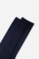 Erkek Bambu Tekli Soket Çorap Mısırlı ESKT000226 Lacivert farklı açı