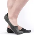 Erkek Bambu Tekli Yazlık Babet Çorap Mısırlı EBBT000016 Gri görsel 12