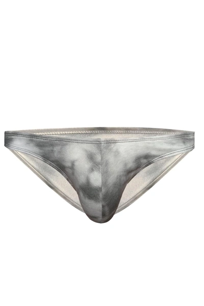 Erkek Batik Desenli Gri Pamuklu Klasik Slip Külot Darkzone DZ-1104-121-S