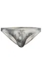Erkek Batik Desenli Gri Pamuklu Klasik Slip Külot Darkzone DZ-1104-121-S