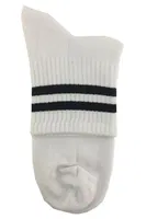 Erkek Beyaz Spor Çorap Darkzone DZCP0022-1 Görsel