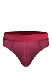 Erkek Bordo Pamuklu Lastikli Slip Külot Darkzone DZ-1103-12-S