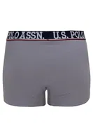 Erkek Bordo - Siyah - Antrasit Melanj 3'lü Boxer Us. POLO Assn. 80533 Görsel görsel 5