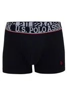 Erkek Bordo - Siyah - Antrasit Melanj 3'lü Boxer Us. POLO Assn. 80533 Görsel detay görünüm
