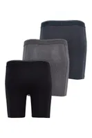 Erkek Boxer 3'lü Paket Tender Cotton Siyah Antra Melanj Antrasit BlackSpade 9683 Siyah Antra Melanj Antrasit görsel 4