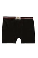 Erkek Çocuk %100 Pamuklu Esnek Yumuşak Boxer Şort 10'lu Paket Özkan 0711 Siyah görsel 8