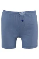 Erkek Çocuk %100 Pamuklu Süprem Penye Premium Kumaş Birinci Sınıf A Kalite Boxer Şort Özkan 31223 Mavi görsel 7
