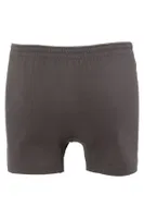 Erkek Çocuk %100 Pamuklu Süprem Penye Premium Kumaş Birinci Sınıf A Kalite Boxer Şort Özkan 31223 Gri Melanj detay görünüm