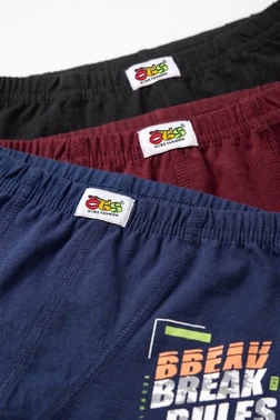 Öts İç Giyim Erkek Çocuk 6'lı Pamuklu Boxer Baskılı Esnek ve Konforlu Öts 7812 - Alternatif Görünüm