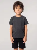 Erkek Çocuk Füme Kısa Kollu Şortlu Pijama Takımı Akbeniz 20759 Füme detay görünüm