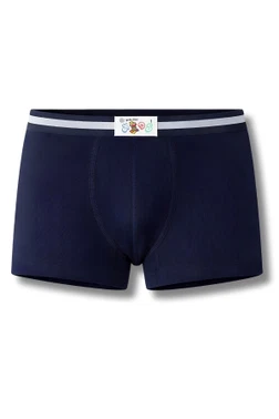 Yıldız Çamaşır Erkek Çocuk Likralı Pamuklu Boxer Lacivert 3'lü Paket Yıldız 403 - Alternatif Görünüm