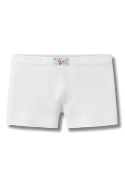 Yıldız Çamaşır Erkek Çocuk Modal Boxer Beyaz 3'lü Paket Yıldız 465 - Alternatif Görünüm