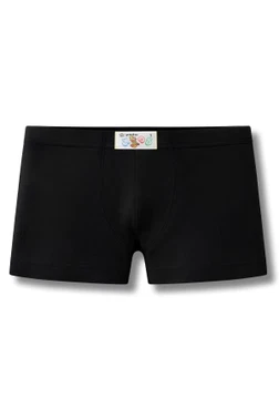 Yıldız Çamaşır Erkek Çocuk Modal Boxer Siyah 3'lü Paket Yıldız 466 - Alternatif Görünüm