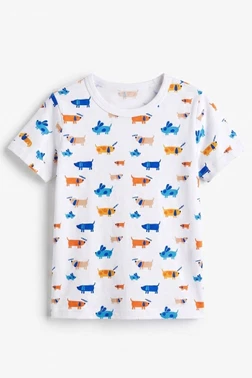 Öts İç Giyim Erkek Çocuk Pijama Takım - Kısa Kol, Uzun Alt - Araba Desenli ÖTS 374002 - Alternatif Görünüm