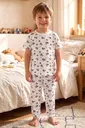Erkek Çocuk Pijama Takım - Kısa Kol, Uzun Alt - Traktör Desenli Öts 374003