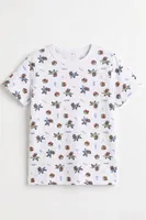 Erkek Çocuk Pijama Takım - Kısa Kol, Uzun Alt - Traktör Desenli Öts 374003 Renkli-3 detay görünüm