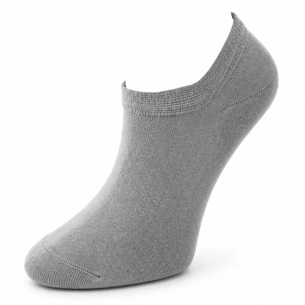 Erkek Düz Likralı Bambu Sneaker Çorap 6'lı Paket Confeo C932-012