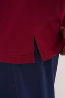 Erkek Düz Önden Düğmeli Lacivert Pijama Takımı Çift Kaplan 8002 görsel 12