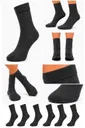 Erkek Düz Renk Likralı Bambu Çorap 6'lı Paket Confeo C932-003