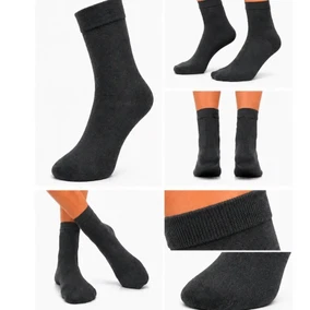 Erkek Düz Renk Likralı Bambu Çorap 6'lı Paket Confeo C932-003 - Alternatif Görünüm