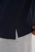 Erkek Düz V Yaka Lacivert Pijama Takımı Çift Kaplan 8001 görsel 30