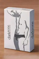 Erkek Ekose Desenli Yanları Açık Geniş Lastikli Slip Külot Darkzone DZ-1101-101-S Görsel görsel 5