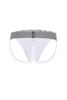 Erkek Fantezi Arkası Açık Beyaz Pamuklu Jockstrap Darkzone DZ-1402-02-S Görsel görsel 7