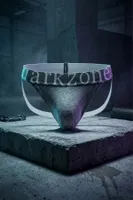 Erkek Fantezi Arkası Açık Gri Pamuklu Jockstrap Darkzone DZ-1402-03-S Görsel görsel 6