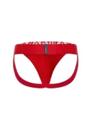Erkek Fantezi Arkası Açık Kırmızı Pamuklu Jockstrap Darkzone DZ-1402-06-S Görsel görsel 6