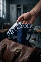Erkek Fantezi Arkası Açık Lacivert Pamuklu Jockstrap Darkzone Görsel görsel 4