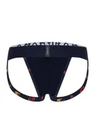 Erkek Fantezi Arkası Açık Şişe Desenli Jockstrap Darkzone DZ-1402-101-S Görsel detay görünüm