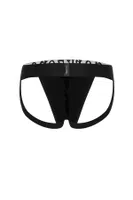 Erkek Fantezi Arkası Açık Siyah Pamuklu Jockstrap Darkzone DZ-1402-01-S Görsel görsel 6