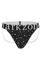 Erkek Fantezi Arkası Açık Yıldız Desenli Jockstrap Darkzone DZ-1402-106-S Görsel