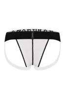 Erkek Fantezi Arkası Açık Yıldız Desenli Jockstrap Darkzone DZ-1402-106-S Görsel detay görünüm