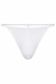 Erkek Fantezi Beyaz Pamuklu String Darkzone DZ-1301-02-S