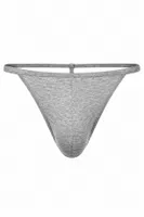 Erkek Fantezi Gri Pamuklu String Darkzone DZ-1301-03-S Görsel